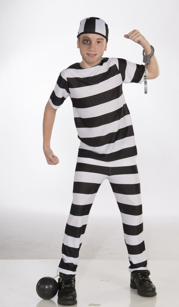 Kids Jail Bird Convict Costume - Rubies Costumes & Accessories - HalloweenCostumes4U.com - Kids Costumes
