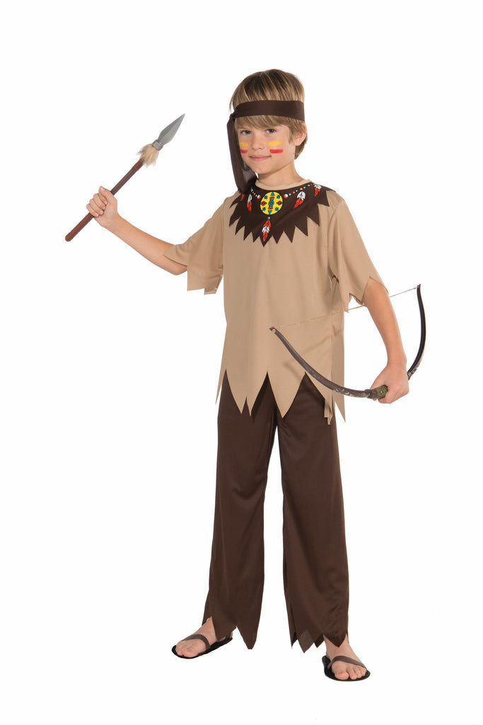 Boys Native American Brave Costume - Rubies Costumes & Accessories - HalloweenCostumes4U.com - Kids Costumes