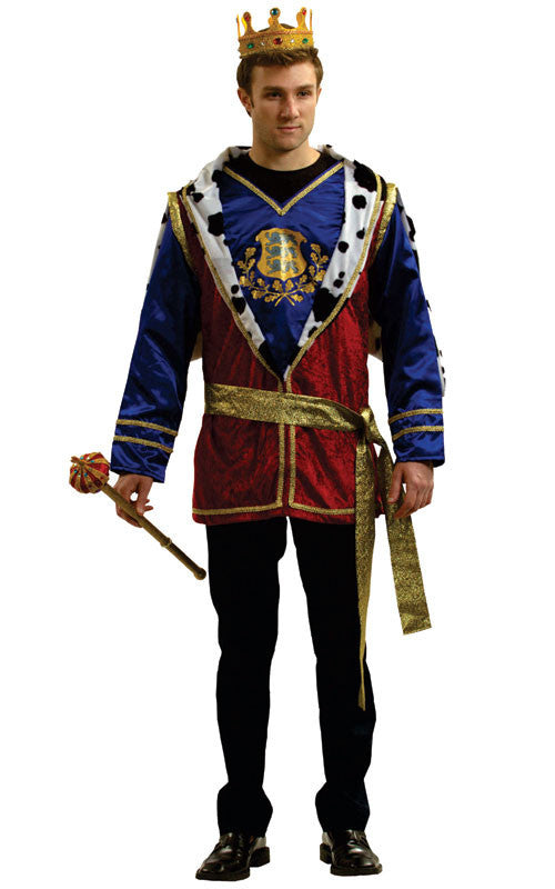 Mens Noble King Costume - Dress Up America Costumes & Accessories - HalloweenCostumes4U.com - Adult Costumes