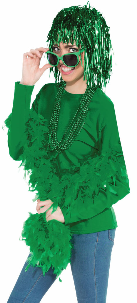 St Patricks Day Wig Green Tinsel Wigs - Rubies Costumes & Accessories - HalloweenCostumes4U.com - Accessories