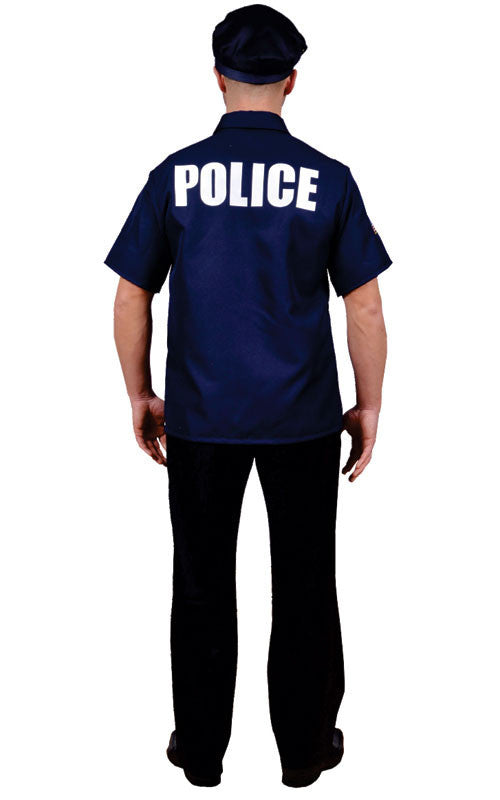 Mens Police Officer Costume - Dress Up America Costumes & Accessories - HalloweenCostumes4U.com - Adult Costumes