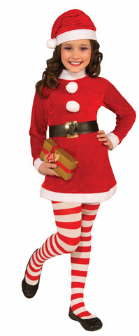 Kids Red & White Striped Tights - HalloweenCostumes4U.com - Costume Props & Accessories