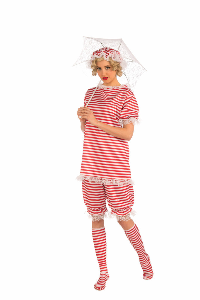 Womens Retro Bathing Suit Costume - Rubies Costumes & Accessories - HalloweenCostumes4U.com - Adult Costumes