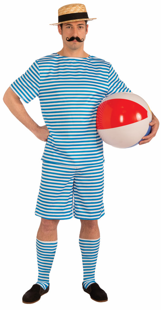 Mens Retro Bathing Suit Costume - Rubies Costumes & Accessories - HalloweenCostumes4U.com - Adult Costumes