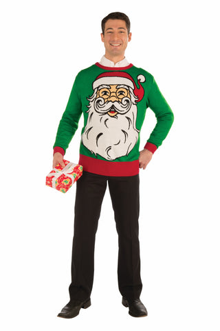 Christmas Sweater Santa - Rubies Costumes & Accessories - HalloweenCostumes4U.com - Adult Costumes