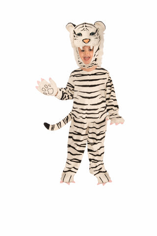 Toddlers/Kids Plush White Tiger Costume - Rubies Costumes & Accessories - HalloweenCostumes4U.com - Kids Costumes