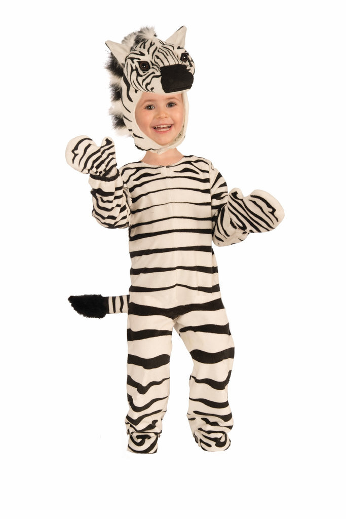 Toddlers/Kids Plush Zebra Costume - Rubies Costumes & Accessories - HalloweenCostumes4U.com - Kids Costumes