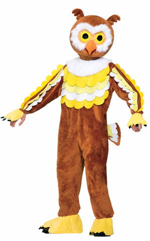 Mascot - Give A Hoot (Owl) - Rubies Costumes & Accessories - HalloweenCostumes4U.com - Adult Costumes