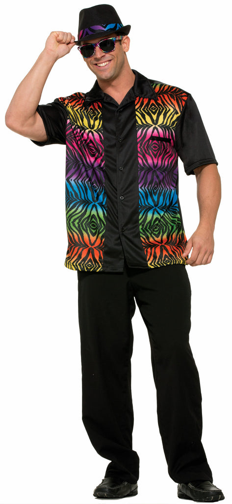 Mens Rainbow Bowling Shirt - Rubies Costumes & Accessories - HalloweenCostumes4U.com - Accessories