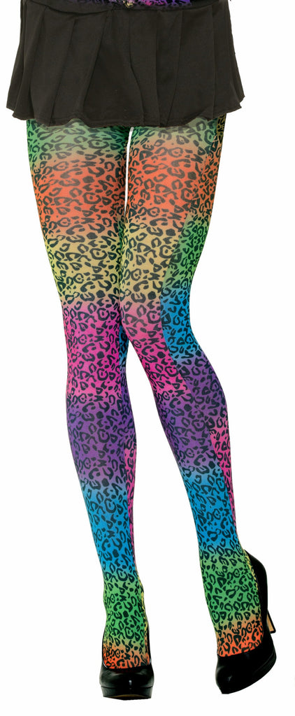 Party Anim.Rnbw Leoprd-Hosiery - Rubies Costumes & Accessories - HalloweenCostumes4U.com - Accessories