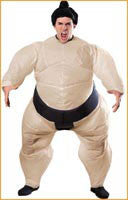 Mens Inflatable Sumo Costume - Rubies Costumes & Accessories - HalloweenCostumes4U.com - Adult Costumes