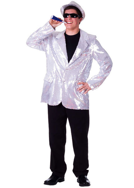 Mens Sequined Blazer - Various Colors - HalloweenCostumes4U.com - Adult Costumes