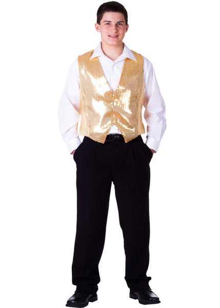 Mens Sequined Vest - Various Colors - Dress Up America Costumes & Accessories - HalloweenCostumes4U.com - Kids Costumes
