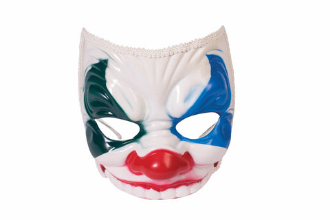 Evil Clown Mask w/ Eyeglass Arms