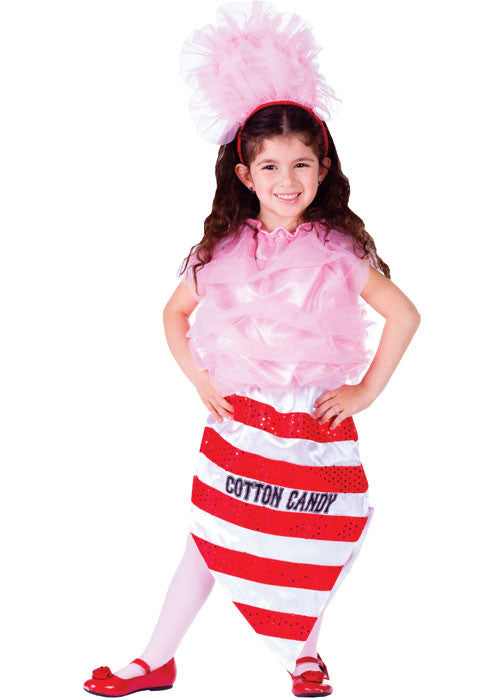 Girls Cotton Candy Costume - Dress Up America Costumes & Accessories - HalloweenCostumes4U.com - Kids Costumes
