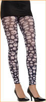 Black and White Skull Tights - Rubies Costumes & Accessories - HalloweenCostumes4U.com - Accessories