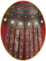 Tablier et ceinture du soldat romain