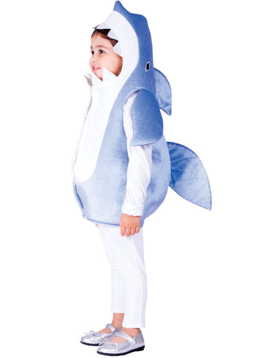 Kids Sky Blue Shark Costume - HalloweenCostumes4U.com - Kids Costumes