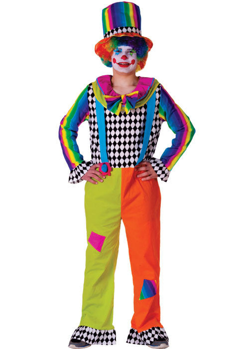Mens Jolly Clown Costume - Dress Up America Costumes & Accessories - HalloweenCostumes4U.com - Adult Costumes