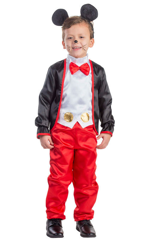 Boys Charming Mr. Mouse Costume - HalloweenCostumes4U.com - Kids Costumes