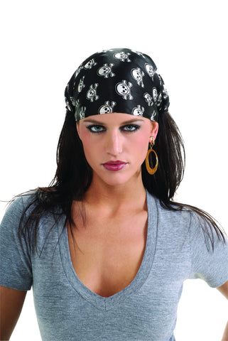 Skull and Crossbones Bandanna - Rubies Costumes & Accessories - HalloweenCostumes4U.com - Accessories