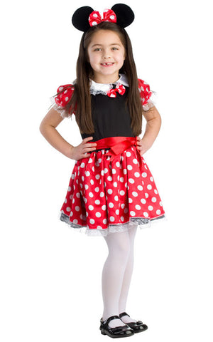 Girls Charming Miss Mouse Costume - Dress Up America Costumes & Accessories - HalloweenCostumes4U.com - Kids Costumes