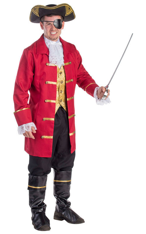 Mens Elite Pirate Costume - Dress Up America Costumes & Accessories - HalloweenCostumes4U.com - Adult Costumes