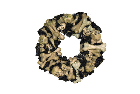 Skulls Wreath - Rubies Costumes & Accessories - HalloweenCostumes4U.com - Decorations