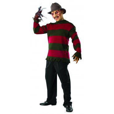 Mens/Teens Nightmare on Elm Street Deluxe Freddy Costume - HalloweenCostumes4U.com - Adult Costumes