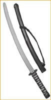 Samurai Sword with Sheath - Rubies Costumes & Accessories - HalloweenCostumes4U.com - Accessories