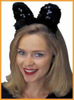 Sequin Cat/Mouse Ears - Rubies Costumes & Accessories - HalloweenCostumes4U.com - Accessories