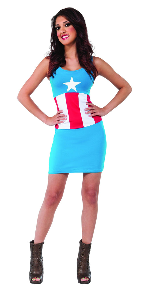 Womens American Dream Tank Dress - Rubies Costumes & Accessories - HalloweenCostumes4U.com - Adult Costumes