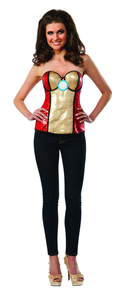 Womens Rescue Sequined Corset - Rubies Costumes & Accessories - HalloweenCostumes4U.com - Adult Costumes