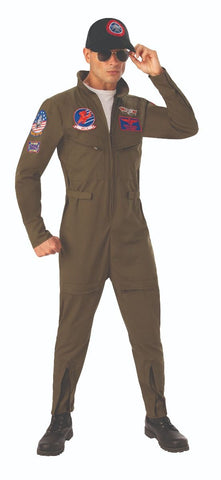 Mens Top Gun Flight Suit Costume - Rubies Costumes & Accessories - HalloweenCostumes4U.com - Adult Costumes