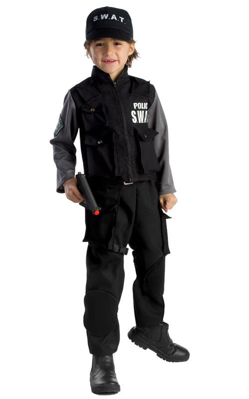 Boys SWAT Team Costume - Dress Up America Costumes & Accessories - HalloweenCostumes4U.com - Kids Costumes