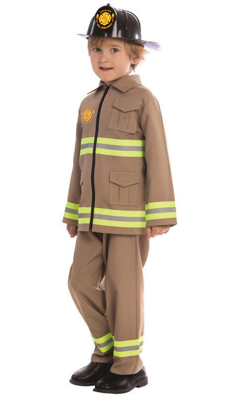 Kids Firefighter Costume - Dress Up America Costumes & Accessories - HalloweenCostumes4U.com - Kids Costumes