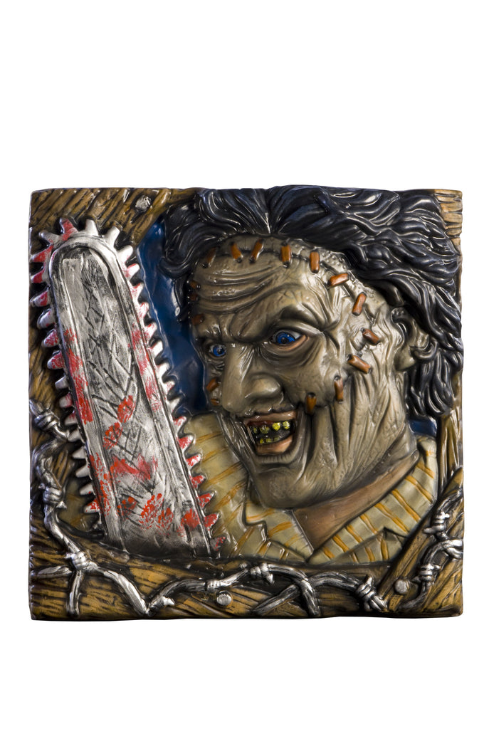 Texas Chainsaw Massacre Leatherface Wall Mount - Rubies Costumes & Accessories - HalloweenCostumes4U.com - Decorations