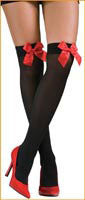 Red Bow Thigh Highs - Rubies Costumes & Accessories - HalloweenCostumes4U.com - Accessories