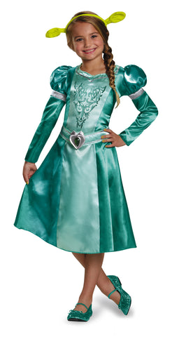 Girls Shrek Princess Fiona Costume - Disguise Costumes & Accessories - HalloweenCostumes4U.com - Kids Costumes