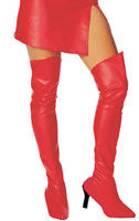 Red Thigh High Boot Tops - Rubies Costumes & Accessories - HalloweenCostumes4U.com - Accessories