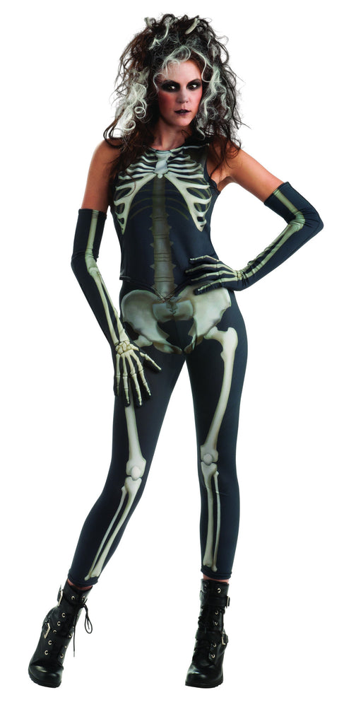 Womens Skeleton Costume - HalloweenCostumes4U.com - Adult Costumes