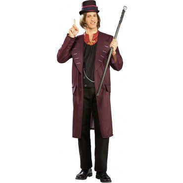Mens Charlie and the Chocolate Factory Willy Wonka Costume - Rubies Costumes & Accessories - HalloweenCostumes4U.com - Adult Costumes