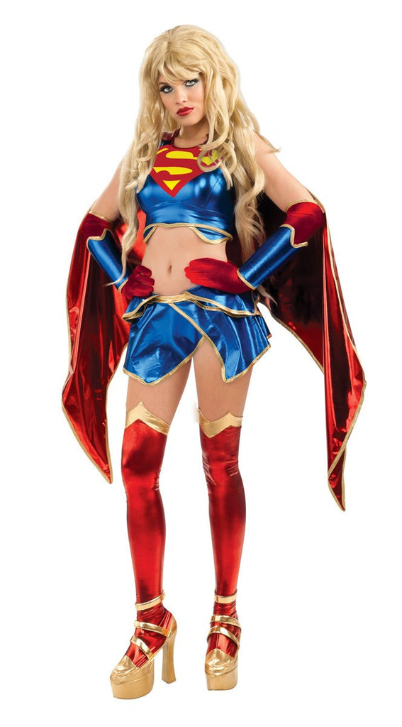 Womens/Teens Anime Supergirl Costume - Rubies Costumes & Accessories - HalloweenCostumes4U.com - Adult Costumes