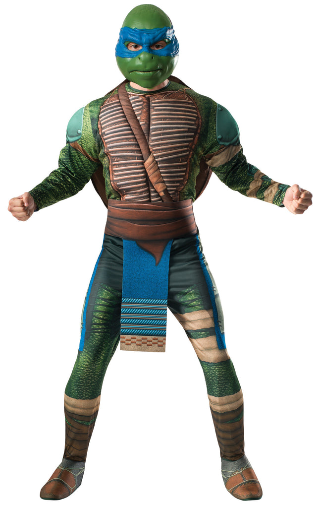 Mens Ninja Turtles Deluxe Leonardo Costume - Rubies Costumes & Accessories - HalloweenCostumes4U.com - Adult Costumes