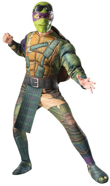 Mens Ninja Turtles Deluxe Donatello Costume - Rubies Costumes & Accessories - HalloweenCostumes4U.com - Adult Costumes