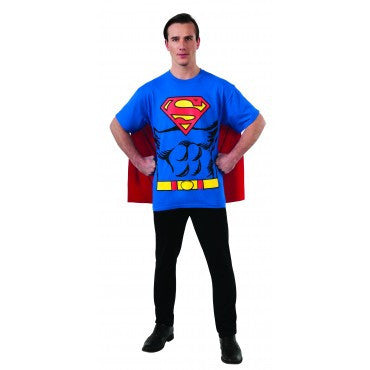 Mens Superman T-Shirt - Rubies Costumes & Accessories - HalloweenCostumes4U.com - Adult Costumes