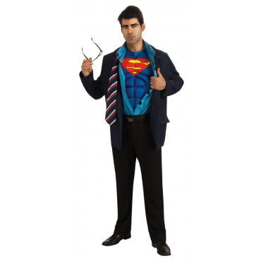 Mens Superman/Clark Kent Costume - Rubies Costumes & Accessories - HalloweenCostumes4U.com - Adult Costumes