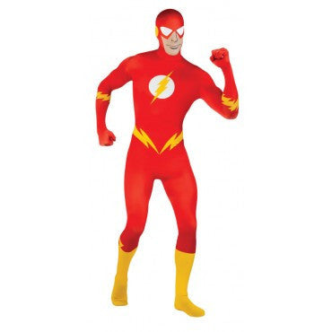 Mens The Flash Skin Suit - Rubies Costumes & Accessories - HalloweenCostumes4U.com - Adult Costumes