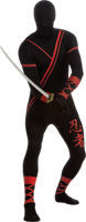 Mens Ninja Skin Suit - Rubies Costumes & Accessories - HalloweenCostumes4U.com - Adult Costumes
