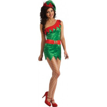 Womens/Teens Elf Costume - Rubies Costumes & Accessories - HalloweenCostumes4U.com - Adult Costumes